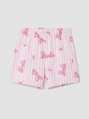 Şortlu Pijama Takımı PEMBE BASKILI