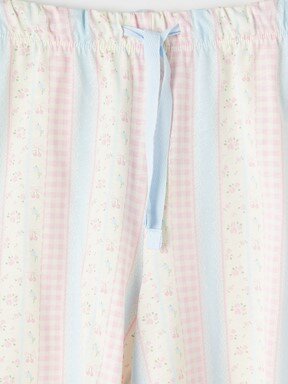 Pijama Alt EKRU BASKILI