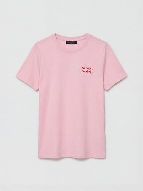 Tişört PEMBE LEYLAK