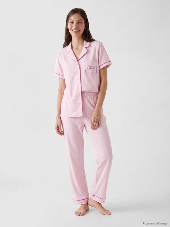 Pijama Takım PEMBE LEYLAK