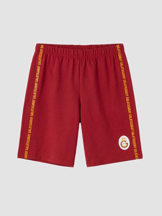 Şortlu Pijama Takımı CANLI TURUNCU