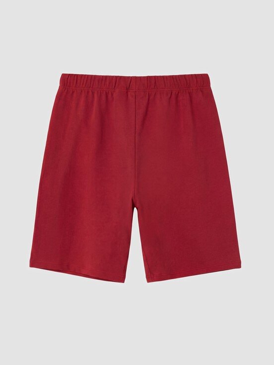 Şortlu Pijama Takımı CANLI TURUNCU
