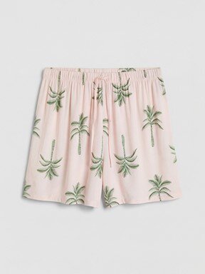 Şortlu Pijama Takımı AÇIK PEMBE BASKILI