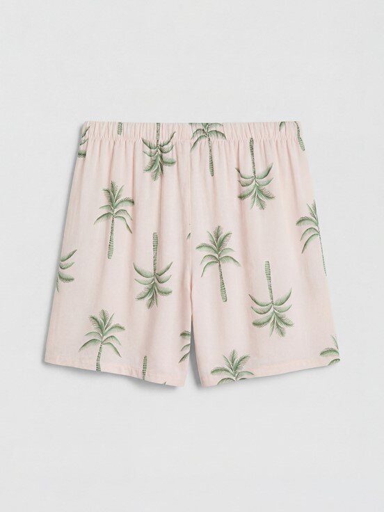 Şortlu Pijama Takımı AÇIK PEMBE BASKILI
