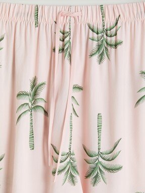 Şortlu Pijama Takımı AÇIK PEMBE BASKILI