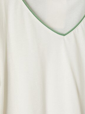 Kaprili Pijama Takımı KOYU YEŞİL BASKILI