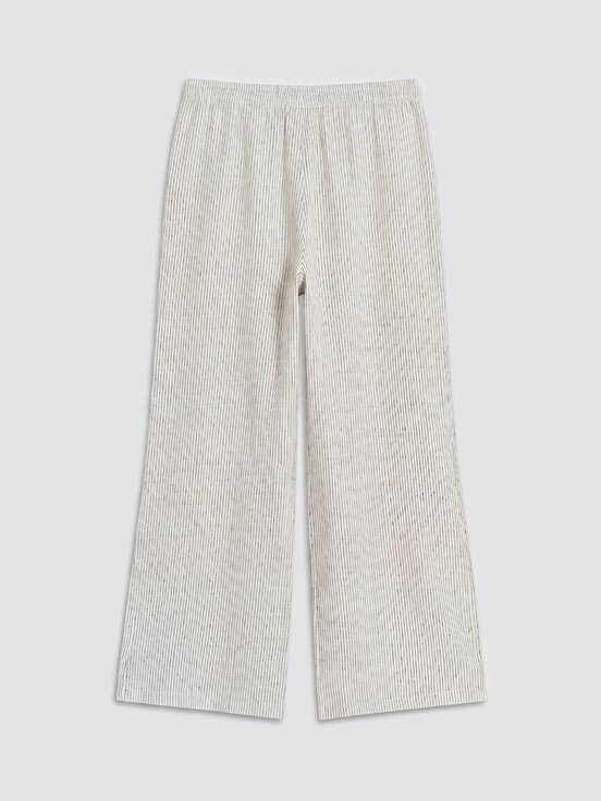 Pantolon AÇIK BEJ ÇİZGİLİ