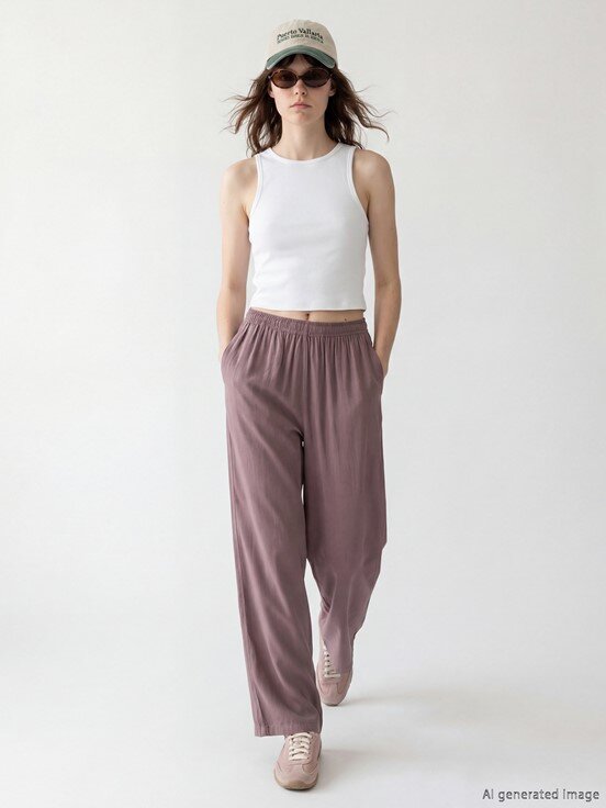 Pantolon UÇUK LİLA