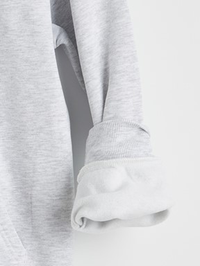 Hoodie KAR BEYAZI MELANJ