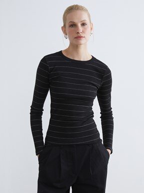 Body KOYU KAHVERENGİ ÇİZGİLİ