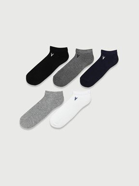 Patik Çorap KARIŞIK RENK İPLİĞİ BOYALI