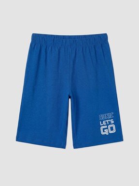 Şortlu Pijama Takımı BEYAZ BASKILI