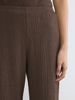 Pantolon KOYU KAHVERENGİ