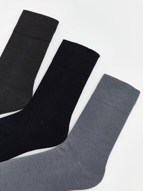 Soket Çorap KARIŞIK RENK İPLİĞİ BOYALI
