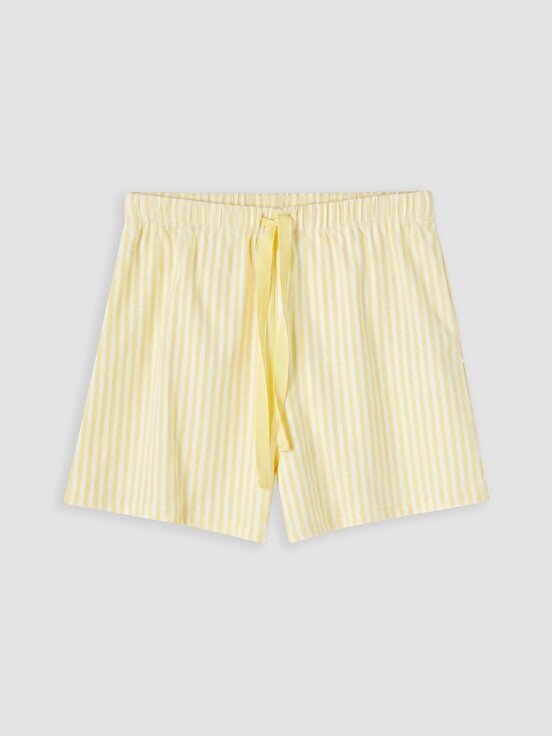 Şortlu Pijama Takımı SARI BASKILI