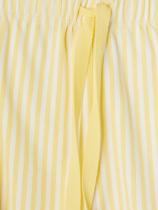 Şortlu Pijama Takımı SARI BASKILI