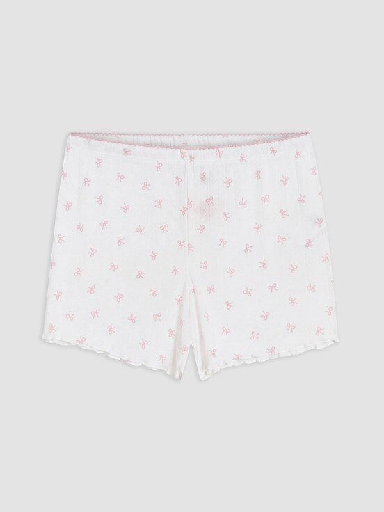 Pijama Alt EKRU BASKILI