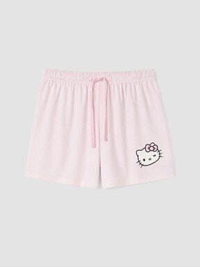 Şortlu Pijama Takımı PEMBE BASKILI