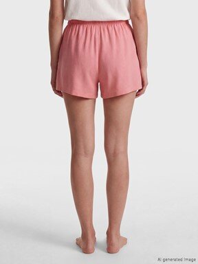 Pijama Alt EKRU BASKILI