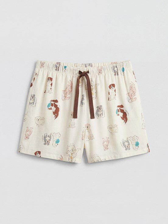 Pijama Alt EKRU BASKILI