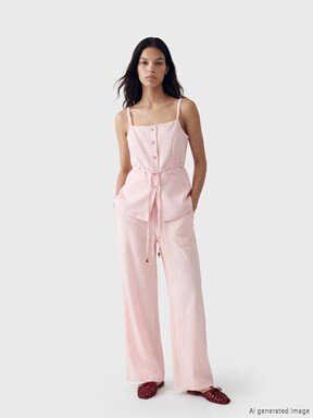 Pantolon MAT PEMBE