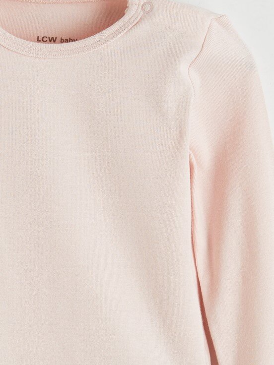 Çıtçıtlı Body AÇIK PEMBE