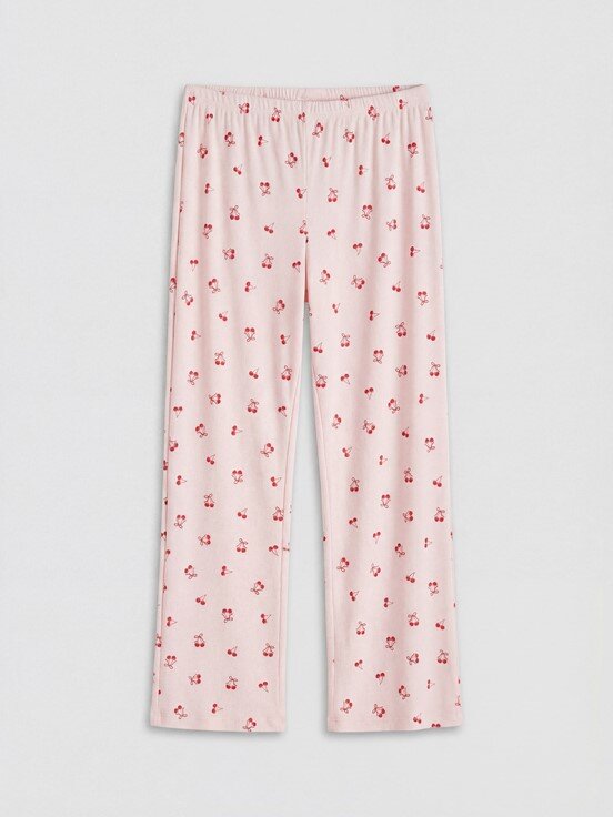 Pijama Takım AÇIK PEMBE BASKILI