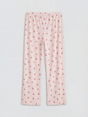 Pijama Takım AÇIK PEMBE BASKILI