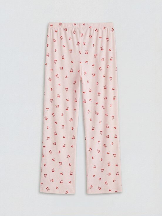 Pijama Takım AÇIK PEMBE BASKILI