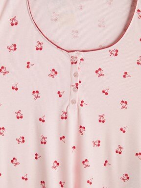 Pijama Takım AÇIK PEMBE BASKILI