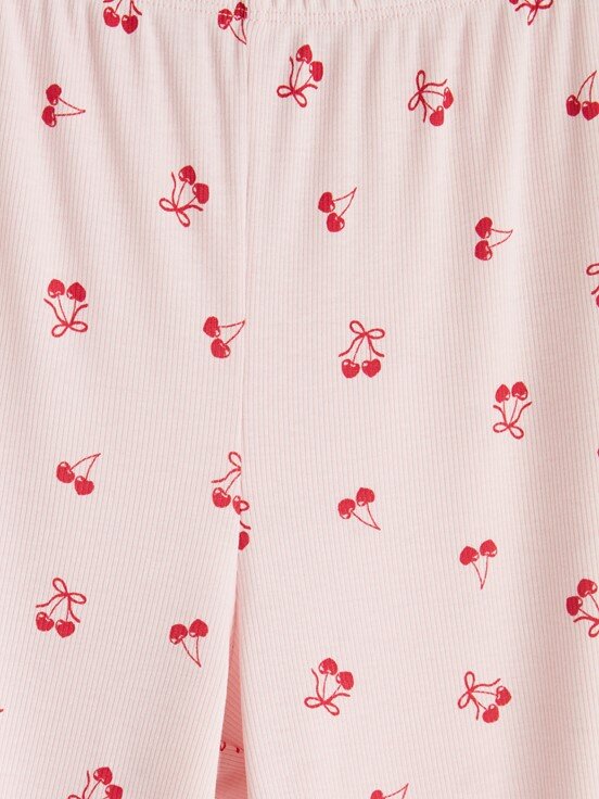 Pijama Takım AÇIK PEMBE BASKILI