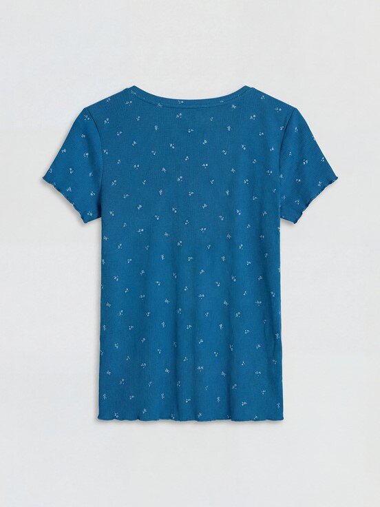 Pijama Takım KOYU MAVİ BASKILI