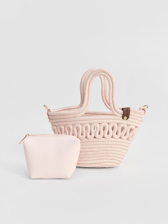 Plaj Çantası AÇIK PEMBE