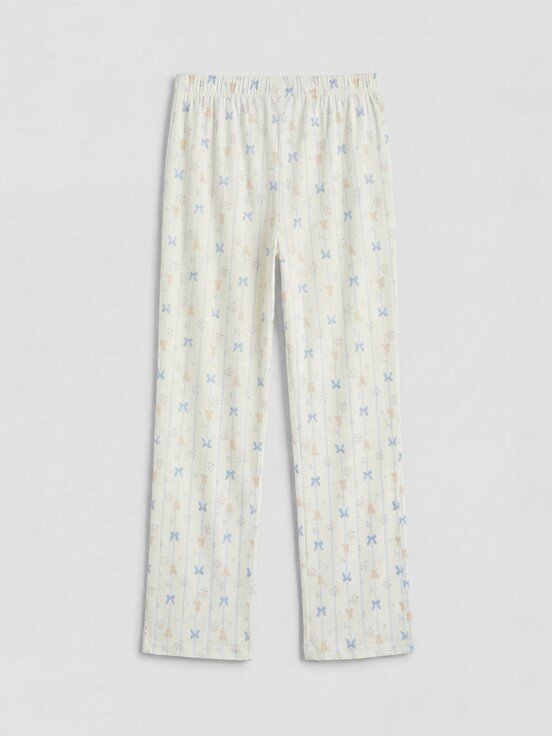 Pijama Takım EKRU BASKILI
