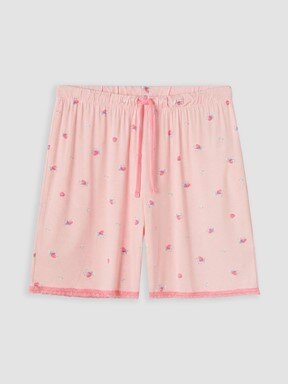 Pijama Takım PEMBE BASKILI