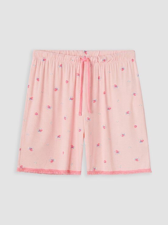 Pijama Takım PEMBE BASKILI