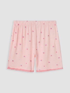 Pijama Takım PEMBE BASKILI