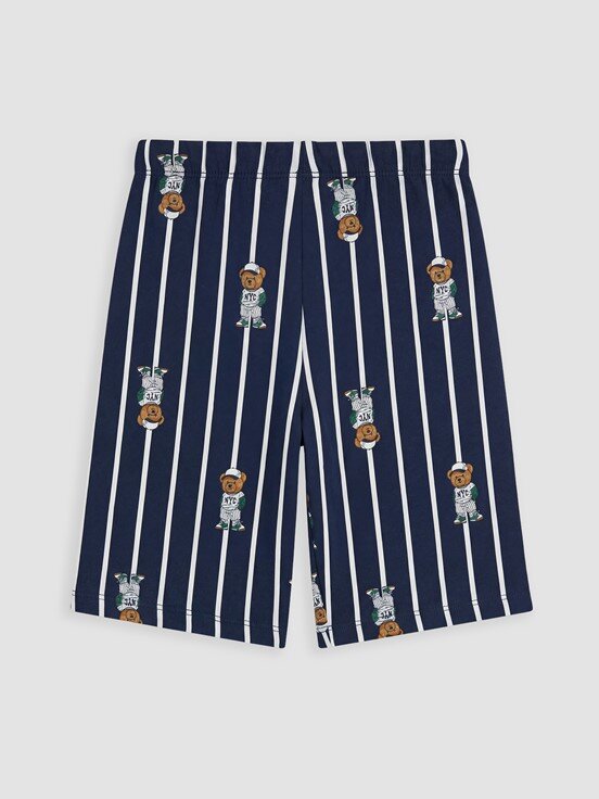 Şortlu Pijama Takımı EKRU