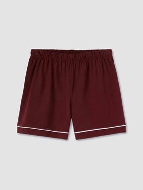 Şortlu Pijama Takımı BORDO