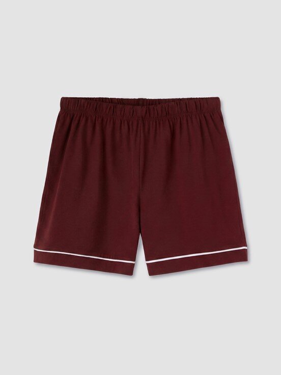 Şortlu Pijama Takımı BORDO