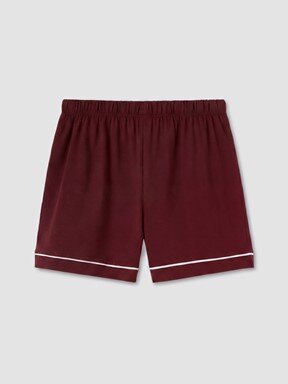 Şortlu Pijama Takımı BORDO