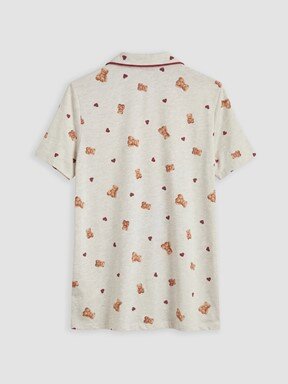 Pijama Takım YULAF EZMESİ MELANJ
