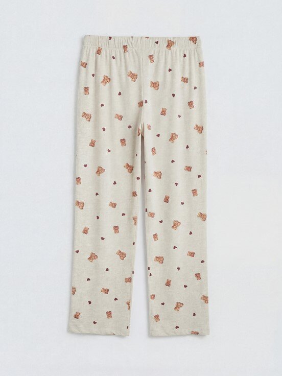 Pijama Takım YULAF EZMESİ MELANJ