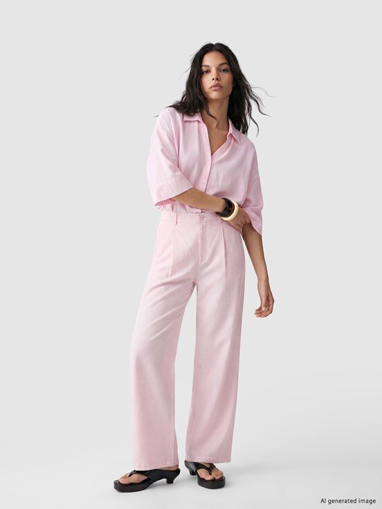 Pantolon AÇIK PEMBE