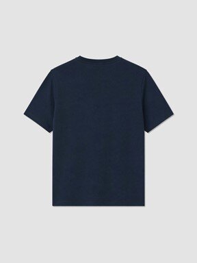 Şortlu Pijama Takımı LACİVERT BASKILI