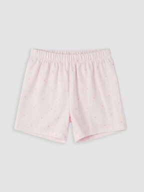 Şortlu Pijama Takımı PEMBE BASKILI