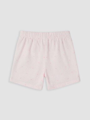 Şortlu Pijama Takımı PEMBE BASKILI