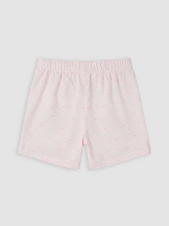 Şortlu Pijama Takımı PEMBE BASKILI
