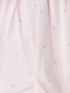 Şortlu Pijama Takımı PEMBE BASKILI
