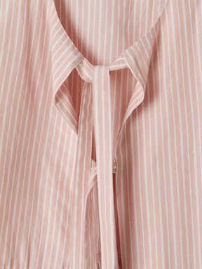 Bluz PEMBE ÇİZGİLİ